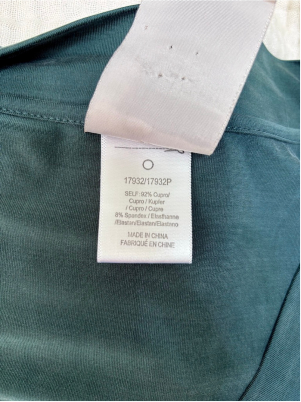 Women's dolan London Teal Green 3/4 Sleeve Dress S Cupro - Picture 5 of 10